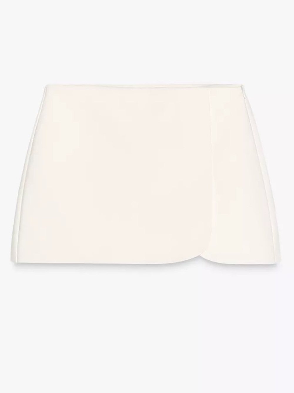 Zara skort in oyster white